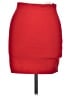 Chocolate Solid Red Casual Skirt Size L - photo 1