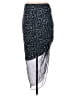 Veronica Beard 100% Silk Blue Silk Skirt Size 8 - photo 2