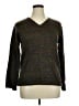Faded Glory 100% Cotton Tweed Brown Green Pullover Sweater Size XL (estimated) - photo 1