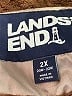 Lands' End 100% Polyester Solid Tan Coat Size 2X - photo 6