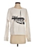 J.Crew 100% Cotton Graphic White Sweatshirt Size S - photo 1