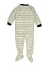 Carter's 100% Polyester Stripes Gray Long Sleeve Onesie 18-24 MO / 24 MO - photo 2