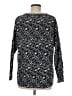 Ann Taylor LOFT Animal Print Gray Pullover Sweater Size M - photo 2