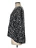 Ann Taylor LOFT Animal Print Gray Pullover Sweater Size M - photo 5