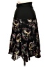 CAbi Paisley Black Casual Skirt Size XS - photo 1