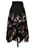 CAbi Paisley Black Casual Skirt Size XS - photo 2