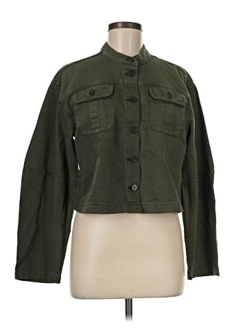 Madewell Garment-Dyed Cocoon-Sleeve Lady Jacket (view 1)