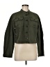 Madewell 100% Cotton Solid Green Jacket Size M - photo 1