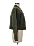 Madewell 100% Cotton Solid Green Jacket Size M - photo 4