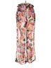 Gibson Latimer 100% Polyester Floral Pink Casual Pants Size L - photo 1