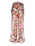 Gibson Latimer 100% Polyester Floral Pink Casual Pants Size L - photo 2