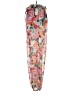 Gibson Latimer 100% Polyester Floral Pink Casual Pants Size L - photo 5