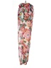 Gibson Latimer 100% Polyester Floral Pink Casual Pants Size L - photo 4