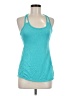 Layer 8 100% Polyester Teal Active Tank Size M - photo 1