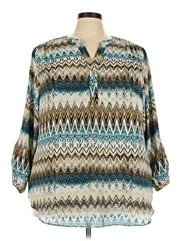 Zac & Rachel 3/4 Sleeve Blouse (view 1)