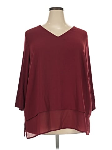 MICHAEL Michael Kors 3/4 Sleeve Top (view 1)