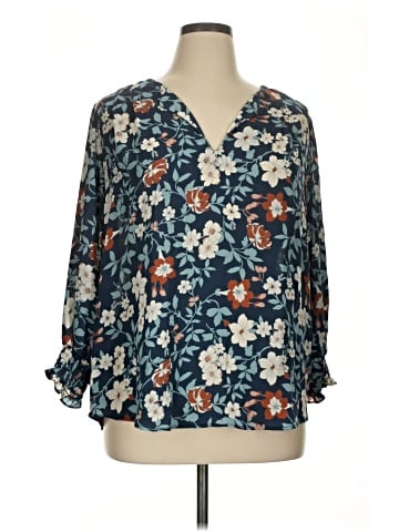 Ryan Wythe 3/4 Sleeve Blouse (view 1)