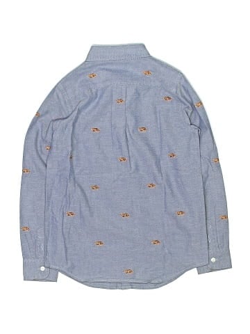 Janie and Jack Long Sleeve Button-Down Shirt (view 2)