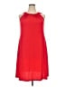 MSK Solid Red Casual Dress Size 2X - photo 1