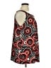 Ruby Rd. Red Black Sleeveless Blouse Size 1X - photo 4