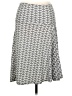 Max Studio Chevron-herringbone Gray Casual Skirt Size L - photo 1