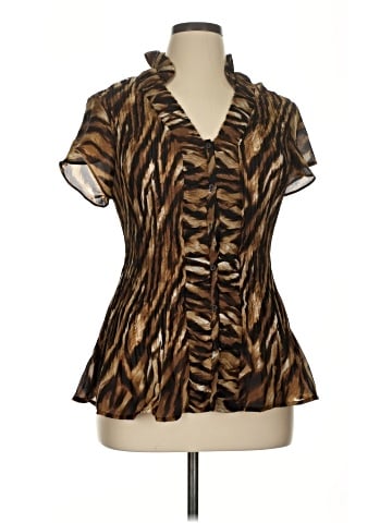 Allison Taylor Short Sleeve Blouse (view 1)