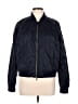 Vince. 100% Nylon Solid Blue Jacket Size L - photo 1