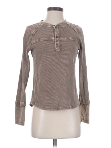 Design 365 Long Sleeve Henley (view 1)