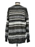 Ultra Flirt Stripes Gray Pullover Sweater Size S - photo 2
