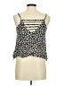 Mine 100% Rayon Green Tank Top Size M - photo 2