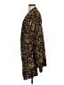 Halogen Animal Print Brown Cardigan Size L - photo 5
