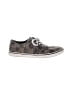 Vans Print Gray Sneakers Size 8 1/2 - photo 1