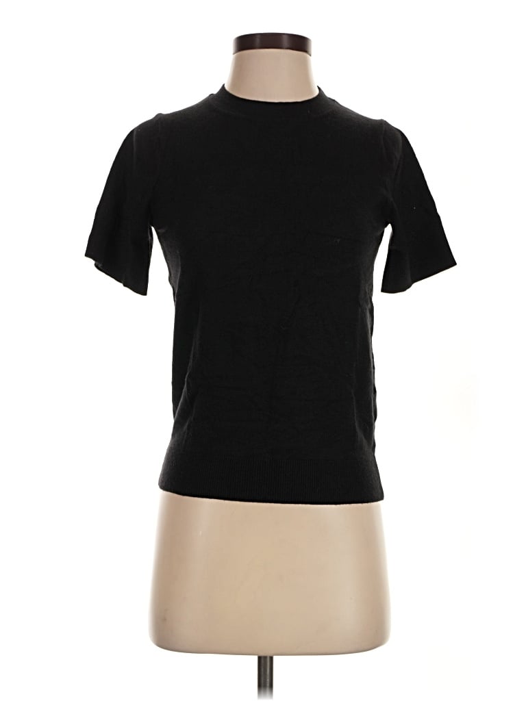 Pre-owned Free Assembly Cardigan Sweater In Black