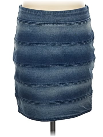 BCBGMAXAZRIA Denim Skirt (view 1)