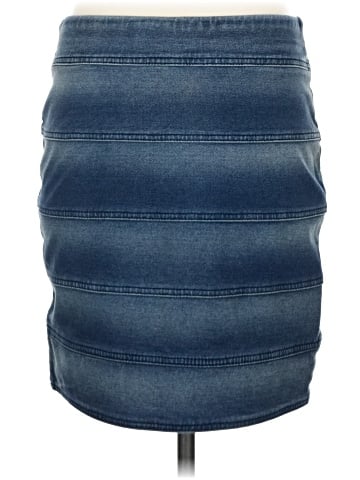 BCBGMAXAZRIA Denim Skirt (view 2)