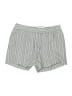 Cato 100% Polyester Stripes Gray Shorts Size 16 - photo 1