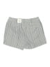 Cato 100% Polyester Stripes Gray Shorts Size 16 - photo 2