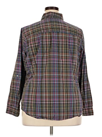 Talbots Long Sleeve Button-Down Shirt (view 2)