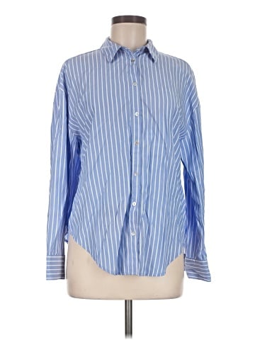 Zara Long Sleeve Button-Down Shirt (view 1)