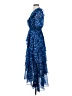 Hale Bob Blue Cocktail Dress Size S - photo 5