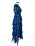 Hale Bob Blue Cocktail Dress Size S - photo 4
