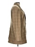 Lands' End Plaid Brown Wool Blazer Size 12 (tall) - photo 4