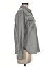Zara Gray Long Sleeve Button-Down Shirt Size M - photo 4