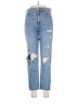 Gap Hearts Blue Jeans Size 8 - photo 1