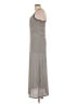 MSK Stripes Gray Casual Dress Size L - photo 5