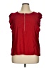 89th & Madison Red Short Sleeve Top Size 1X - photo 1