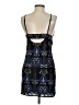 Francesca's 100% Polyester Graphic Blue Cocktail Dress Size XXS - photo 2