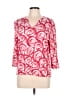 Talbots Red 3/4 Sleeve T-Shirt Size L - photo 1
