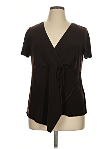 I.N. Studio Short Sleeve Blouse (view 1)