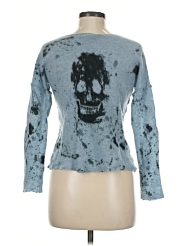 Skull Cashmere Cashmere Pullover Sweater (view 2)